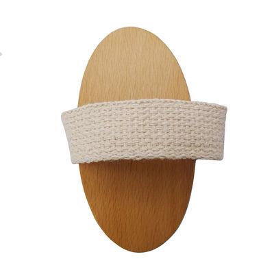 Massage Funktion Gelb Trockener, nasser Körper Bürste Weiche Bürsten Natürliche Peeling tote Haut Glatte Cellulite Langsamere Alterung Lymph- und Blutfluss stimulieren