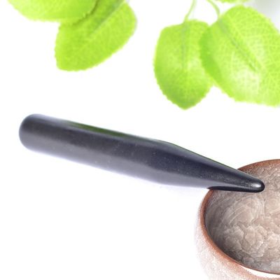 Akupunkturpunkt Massage Guasha Pen of Care für Körperform von Dangle Charm Ball Bian Stein Gesichts Gua Sha Massager