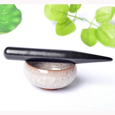 Akupunkturpunkt Massage Guasha Pen of Care für Körperform von Dangle Charm Ball Bian Stein Gesichts Gua Sha Massager