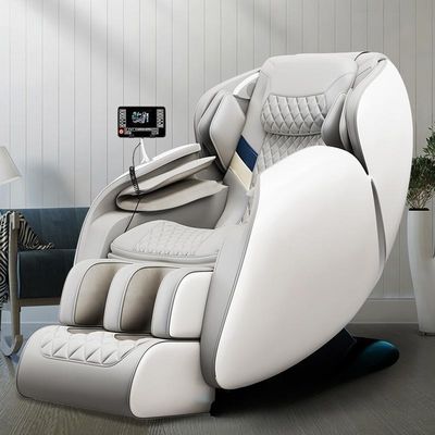 Gewerbliche Möbel Elektrische Massagesessel Schwarz Grau Liegestützter Spa-Salon Ausrüstung KI Smart Heat Ganzkörpermassage