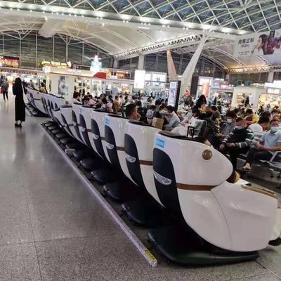 Zeitregelung Geschwindigkeitssteuerung Bahn-Flughafen Massakerstuhl Kleinsofa Intelligente Scan-Code Kino PU Leder Schwamm