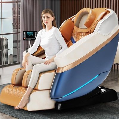 PU Leder und Schwamm Mode Luxus Smart Ganzkörper Massage Stuhl Automatischer Airbag Massager für Schönheitssalons Body Spa