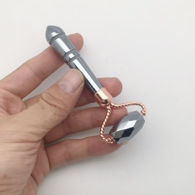 Gesichtsmassage Terahertz Stein Gesichts Guasha Roller Energie Stein Gesichtsmassager für natürliche Schönheit Haut- und Muskelmassage