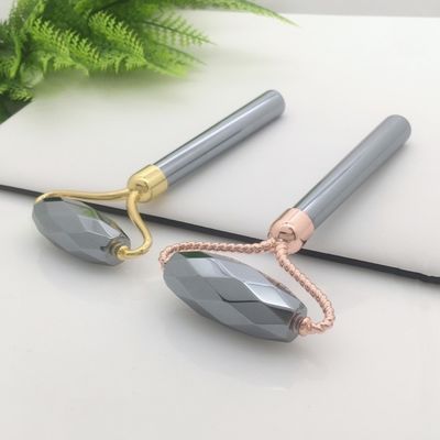 Personalisiertes Logo verfügbard Terahertz Heiltherapie Schaben Terahertz Guasha Stein Gesichtsmassage V Gesicht Guasha Roller
