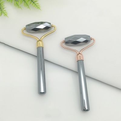 Personalisiertes Logo verfügbard Terahertz Heiltherapie Schaben Terahertz Guasha Stein Gesichtsmassage V Gesicht Guasha Roller