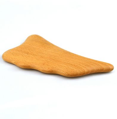Custom Logo Holz Gua Sha Massager Körpermassage Werkzeug für Selbstpflege Spa Gesichtslifting Schönheit
