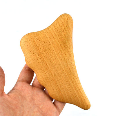 Custom Logo Holz Gua Sha Massager Körpermassage Werkzeug für Selbstpflege Spa Gesichtslifting Schönheit