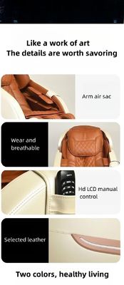 Null-Schwerkraft-Funktion Elektrische Ganzkörper-Airbags Rücken Heizstuhl Massager Gewerbemöbel für ultimativen Komfort