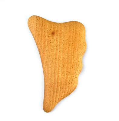 Custom Logo Holz Gua Sha Massager Körpermassage Werkzeug für Selbstpflege Spa Gesichtslifting Schönheit
