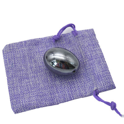 Verfügbares Logo Terahertz Gua Sha Steinmassage-Werkzeug für Energie und Silber Yoni Ei Sex Selbstpflege