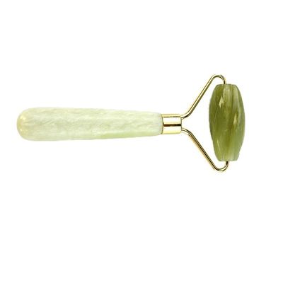 Gesichtsmassage-Ausrüstung 100% natürliche Xiuyan Green Jade Roller Gesichts-Jade-Stein-Augenmassage Eis-Roller für Massagetools