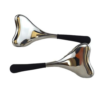 Edelstahl kühlende Gesichts Eiskugeln für Gesichtsschönheit Luxus Gold/Silber Kryokugeln