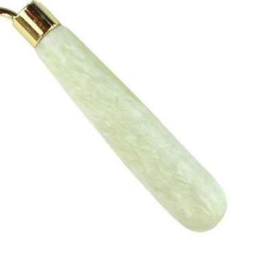 2024 Trending Gesichts Hautpflege Natürliche Xiuyan Jade Guasha Gesichtsroller Gesichts-Mini-Massager Gua Sha Schönheitsmittel für Spa