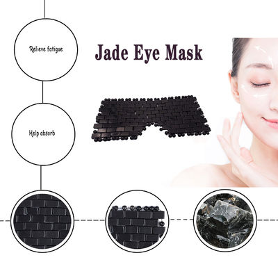 Crystal Jade Rose Quarz Augenpflege Schlaf-Augenmaske für Gesicht Verbessern Sie Ihr allgemeines Wohlbefinden