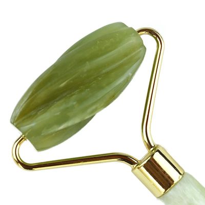 2024 Trending Gesichts Hautpflege Natürliche Xiuyan Jade Guasha Gesichtsroller Gesichts-Mini-Massager Gua Sha Schönheitsmittel für Spa