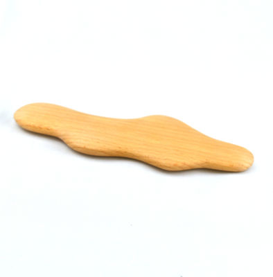 2024 beliebtes Produkt Gesichtsmassage-Werkzeug Holz Gua Sha Gesichtsmassage Braun Holzmassage-Produkte für die Muskelmassage