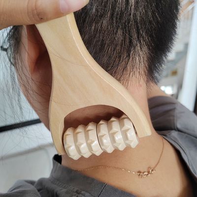 Holz-Rollmaschine für das Gesicht Gras Baum Holz-Massager für Trending-Produkte Schönheitsgeräte für Frau Gesicht Hautmassage