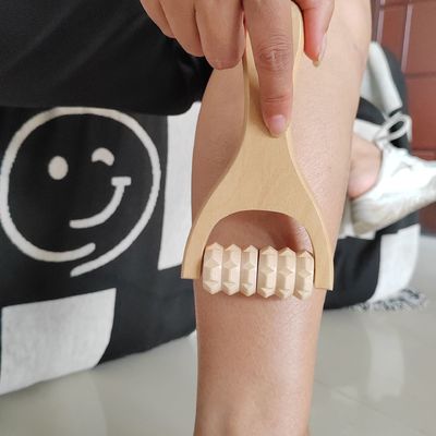 Holz-Rollmaschine für das Gesicht Gras Baum Holz-Massager für Trending-Produkte Schönheitsgeräte für Frau Gesicht Hautmassage