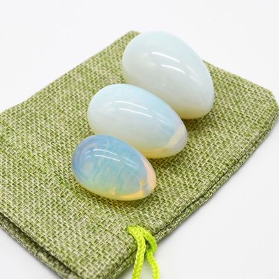 Opalit Yoni Ei Becken Kegel Übung Jade Ei zur Stärkung der Vaginalmuskulatur und Kristallkugelmassage