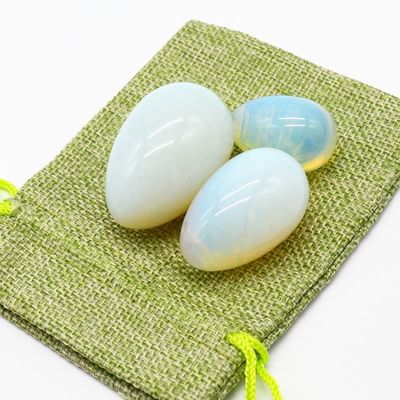 Opalit Yoni Ei Becken Kegel Übung Jade Ei zur Stärkung der Vaginalmuskulatur und Kristallkugelmassage