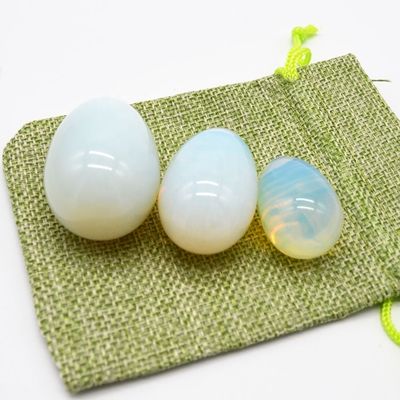 Opalit Yoni Ei Becken Kegel Übung Jade Ei zur Stärkung der Vaginalmuskulatur und Kristallkugelmassage