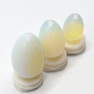 Opalit Yoni Ei Becken Kegel Übung Jade Ei zur Stärkung der Vaginalmuskulatur und Kristallkugelmassage