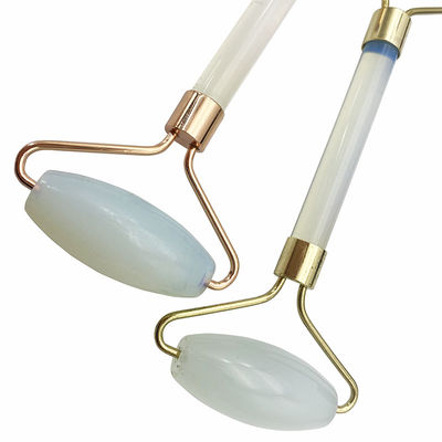 Jade Guasha Roller Werkzeuge Opal Jade Gesichtsroller Gua Sha Massager für Gesicht und Augen Schwellungen Linderung Haut Falten