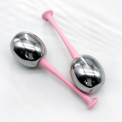 Customized Logo Availabled Edelstahl Eis Gesichtskugeln für Frauen Gesicht Augen Schönheit Cryo Sticks Roller Gua Sha Gefrierwerkzeuge