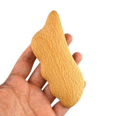 Holz Gua Sha Körper Hals Schultern Beinmassage Werkzeug 18,5cm*8,5cm*2cm für die persönliche Gesundheitsversorgung