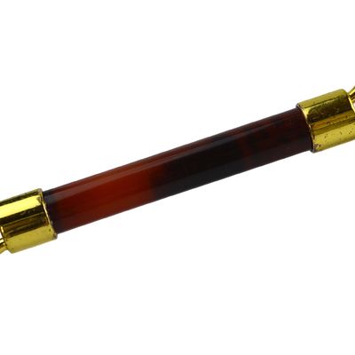 100% authentisches natürliches Karnelien Jade Guasha Roller Massage Anti-Aging Gesichts Gua Sha Roller