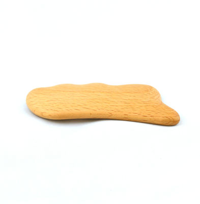 Holz Gua Sha Körper Hals Schultern Beinmassage Werkzeug 18,5cm*8,5cm*2cm für die persönliche Gesundheitsversorgung