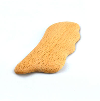Holz Gua Sha Körper Hals Schultern Beinmassage Werkzeug 18,5cm*8,5cm*2cm für die persönliche Gesundheitsversorgung