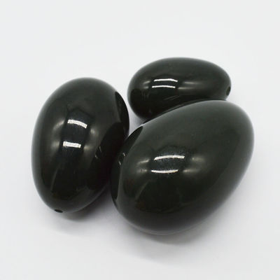 Polsterte Nephrit-Jade-Yoni-Eier Die perfekte Ergänzung zu Ihrer Yoni-Praxis zu natürlichen Steinpreisen