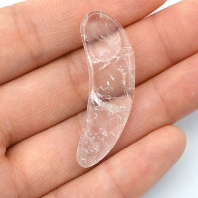 Natürliche Augencreme Spatula Stick Gesichtsmassager für Rose Quarz Kosmetische Spatula