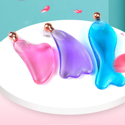 Anpassung Eis Guasha Massage Gesichtslift Hautpflege Werkzeuge Kühlung Schönheit Gesichts Eiskugeln Gua Sha Massage Werkzeug für SPA