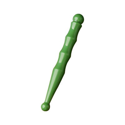 14.5cm Harz Doppelkopf Akupunkturstock für Gesichtsmassage und Lymphenstimulationswerkzeug
