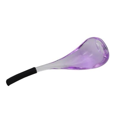 2024 Eiskugel Glas Schönheit Eis Gesichtsmassage Werkzeuge Lila Massageball für Frau Augen Hals Asmr von Popular Products