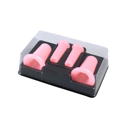 100% heimische Silikon-Cupping Guasha Schönheitssalon Exklusiv Multi-Color Vier Stück Set Gesichts Gua Sha Cupping Für die Pflege