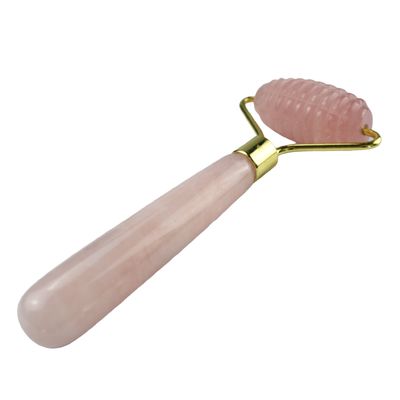 Gesichtsmassage-Werkzeug 100% natürliches Rose Quarz Gua Sha Jade-Roller für Hautpflege und Massagetools