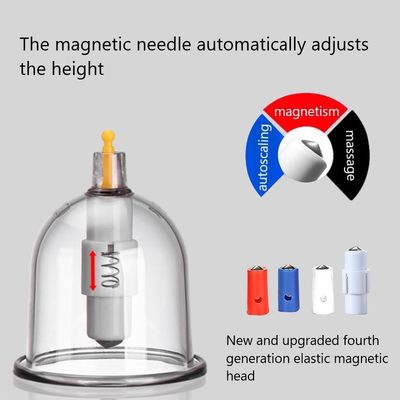 Massagetools Traditionelle chinesische 24 Stück Tassen Anti-Cellulite Elektrische Cupping Set Vakuum Gua Sha Cupping Therapie mit Pump Gun Extension Tube