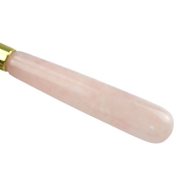 Gesichtsmassage-Werkzeug 100% natürliches Rose Quarz Gua Sha Jade-Roller für Hautpflege und Massagetools