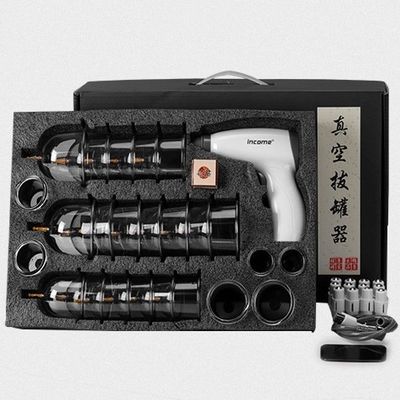 24 Stück Set Elektrische Guasha Cupping Saugmaschine für Körpermuskelmassage Meridian Behandlung Entspannung Werkzeug