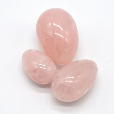 Technisch polierte Rose Quarz und Jade Yoni Eier Top Kegel Übung Wahl für Frauen