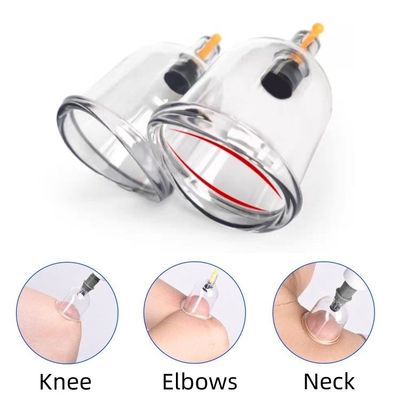 24 Stück Set Elektrische Guasha Cupping Saugmaschine für Körpermuskelmassage Meridian Behandlung Entspannung Werkzeug