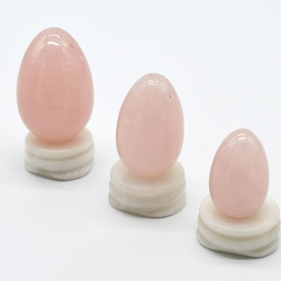 Technisch polierte Rose Quarz und Jade Yoni Eier Top Kegel Übung Wahl für Frauen