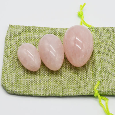 Technisch polierte Rose Quarz und Jade Yoni Eier Top Kegel Übung Wahl für Frauen