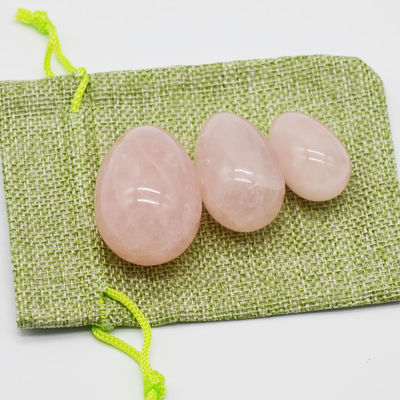 Technisch polierte Rose Quarz und Jade Yoni Eier Top Kegel Übung Wahl für Frauen