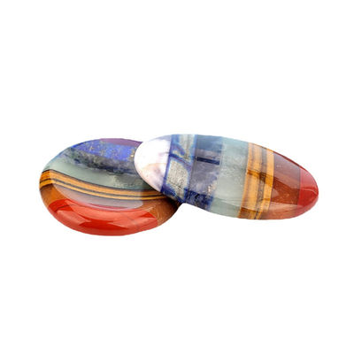Chakra Balancing Essential Natural Worry Stone Finger Massage Tool mit 45*35*8mm Größe und ISO9001 Zertifikat