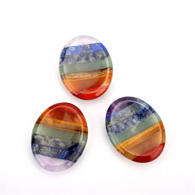 Chakra Balancing Essential Natural Worry Stone Finger Massage Tool mit 45*35*8mm Größe und ISO9001 Zertifikat