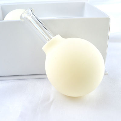 2 Stück Face Guasha Wrinkle Removal Skin Care Spa Beauty Salon Therapy Cups 2024 Silicone Glas Vakuum Saugkugeln Set